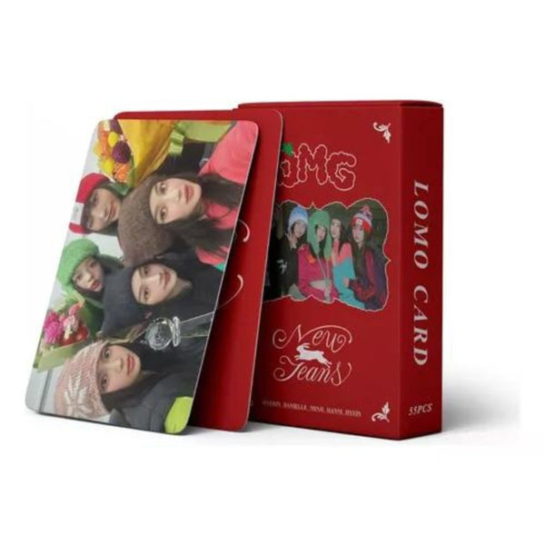 Set 55 Photocards Lomo Kpop Girlgroup Banda Koreana New jeans