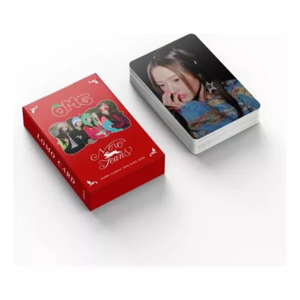 Set 55 Photocards Lomo Kpop Girlgroup Banda Koreana New jeans