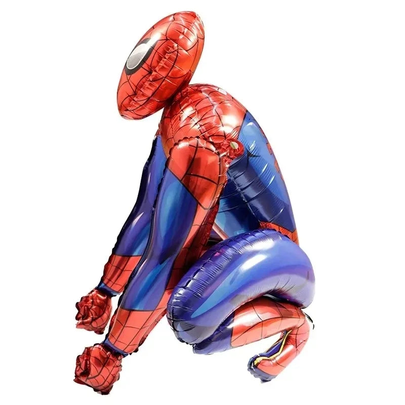 Globo metalizado spiderman hombre araña 3 dimensiones