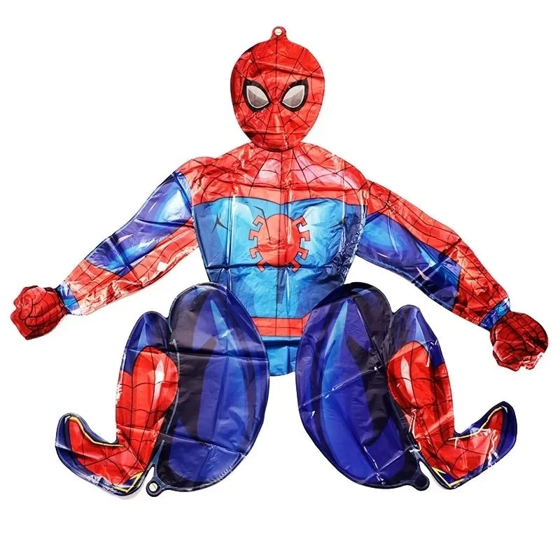 Globo metalizado spiderman hombre araña 3 dimensiones