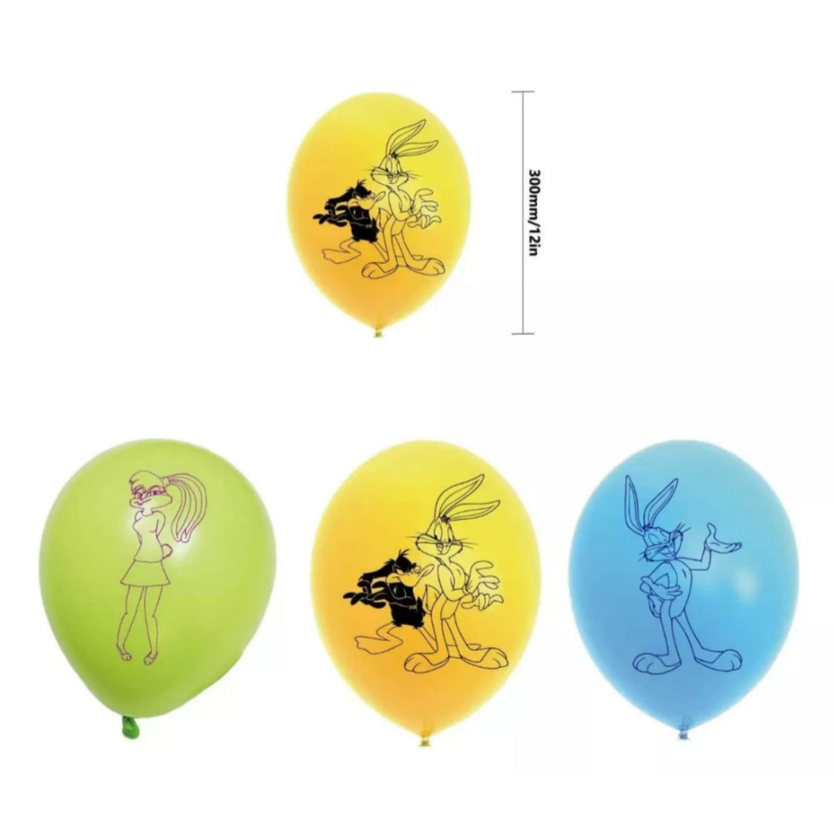 Set Decoración De Cumpleaños Lonney Tunes Bugs Bunny