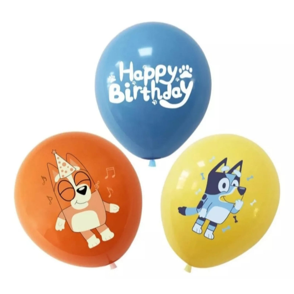 Set Decoración De Cumpleaños Bluey Y Bingo