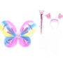 Set conjunto disfraz alas de Mariposa y Hadas cumpleaños cotillón