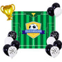 Set Decoración Temática Fútbol Campeonato Con Telón