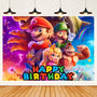 Telón De Fondo De Cumpleaños Super Amigos Videojuego 120x80