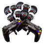 Pack 14 Globos Temática Gamer Videojuegos  Retro Black