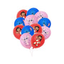 Set Globos De Latex Fiesta Personaje Hawai Aloha 12 Unidades