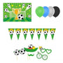 Kit 27pcs Futbol Cotillón Fiesta Cumpleaños