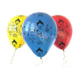 Set 12 Globos De Latex Temática Payaso Plim Plim