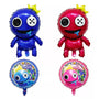 Pack 4 Globos Rainbow Friends Decoración Cumpleaños