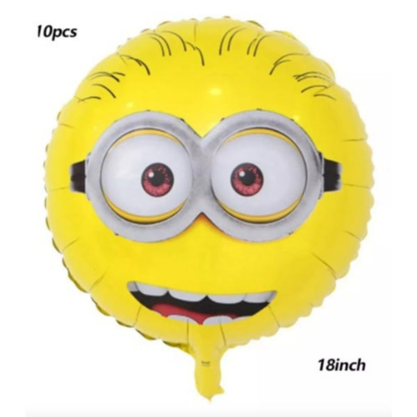 Set 3 globos metalizados Minions