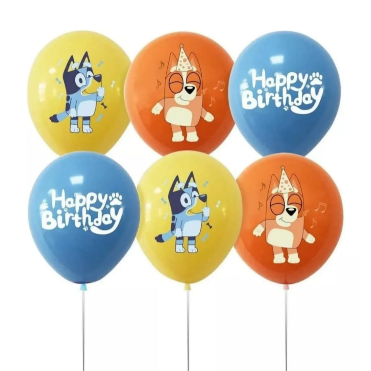 Set Decoración De Cumpleaños Bluey Y Bingo – Party Shop