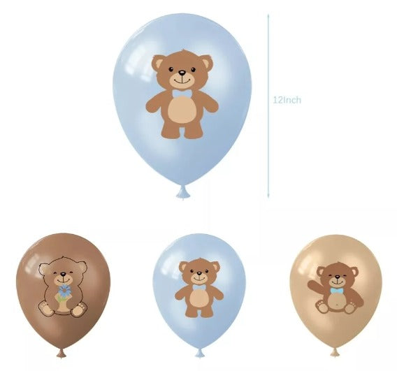 Kit Cumpleaños Temática Oso Peluche Baby Shower
