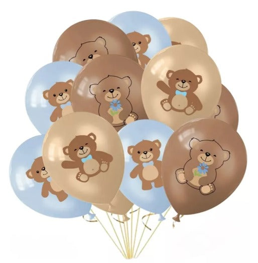 Kit Cumpleaños Temática Oso Peluche Baby Shower